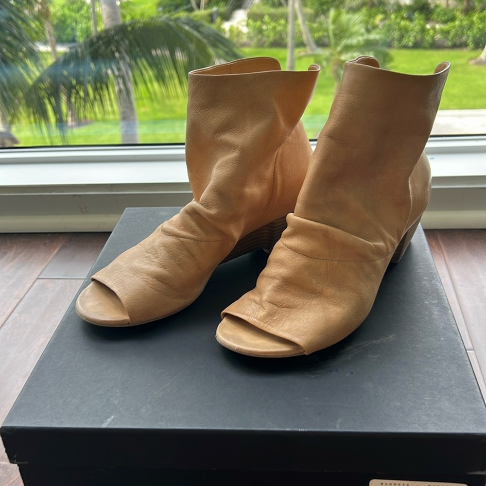 Marsell Bo Sanzeppa peeptoe boot size 7.5